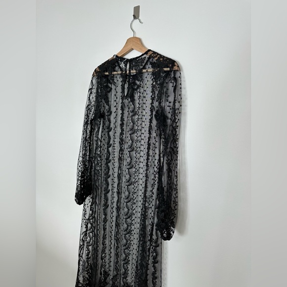 🚨SOLD🚨Zara Embroidered Sheer Dress - Picture 7 of 7